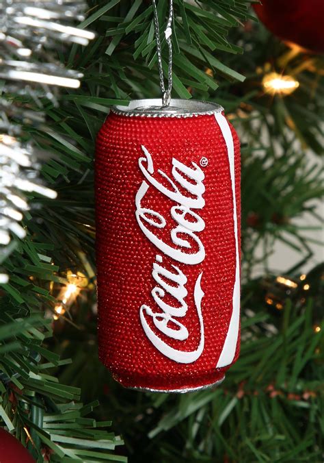 Resin Coca Cola Can Ornament