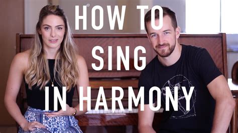 How To Sing In Harmony | Beginner's Introduction - YouTube