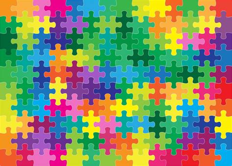 Jigsaw Puzzle Background Vector Art, Icons, and Graphics for Free Download