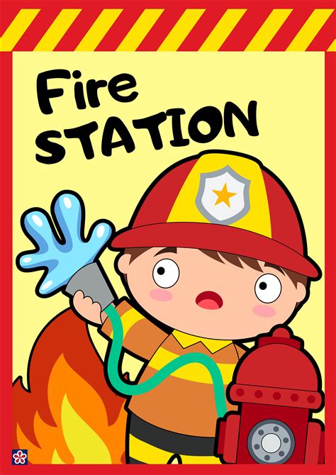 Free Printables For Fire Station-Themed Dramatic Play | TeachersMag.com