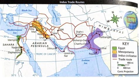 Q1. How did Mesopotamia traders get to the Indus Valley by water? Q2 ...