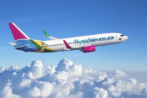 FlySafair-vliegtuig weer in die lug | Maroela Media