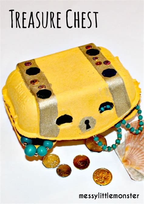 Treasure Chest Craft For Toddlers - Image to u