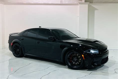 Dodge Charger Srt Hellcat Matte Black