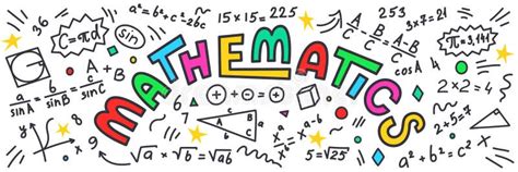 Mathematics Background Clipart With A Large