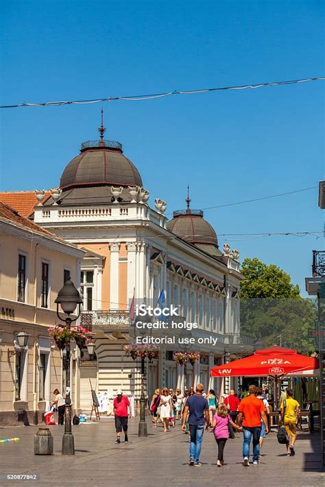 Knez Mihailova Street In Belgrade Serbia Stock Photo - Download Image ...