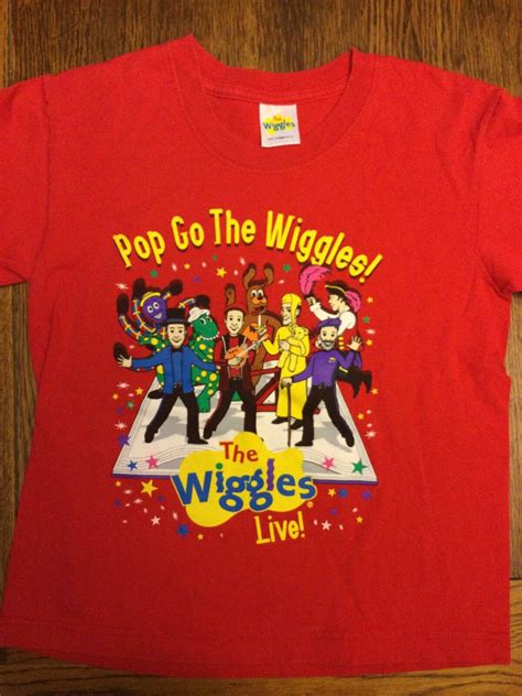 The Wiggles - “Live!”. 2007 Red Youth Shirt. S. | eBay