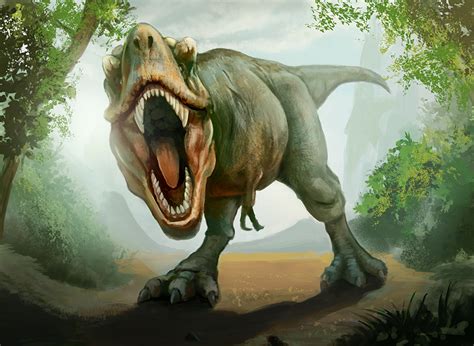 T REX Roar by cicakkia on DeviantArt