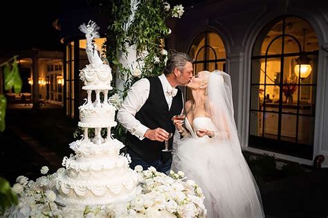 Gwen Stefani and Blake Shelton's Wedding Photos