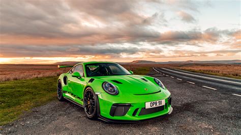 3840x2160 Porsche 911 2018 GT3 RS Green 4K ,HD 4k Wallpapers,Images ...