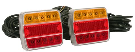 LED Boat Trailer Light Kit Includes Wiring & Connectors