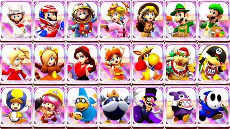 Mario Kart Tour - All Characters Unlocked (2021) - YouTube