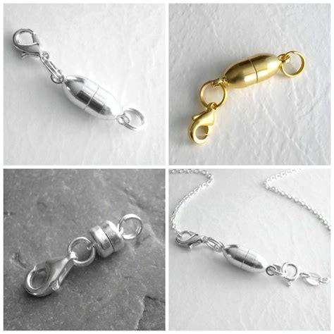 Magnetic Necklace Extenders, Jewelry Clasp Converters, Disability ...