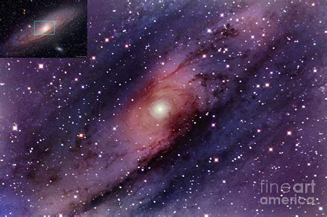 Andromeda Galaxy Central Core Photograph by John Chumack - Pixels