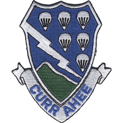 101st Airborne Division History - Popular Patch