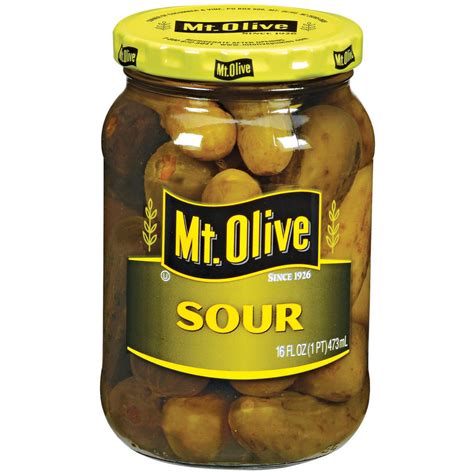 Mt. Olive Sour Pickles 16 fl. oz. Jar – co100022