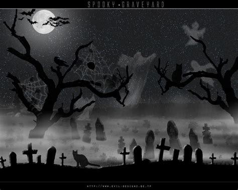 Halloween Graveyard Wallpapers - Top Free Halloween Graveyard ...