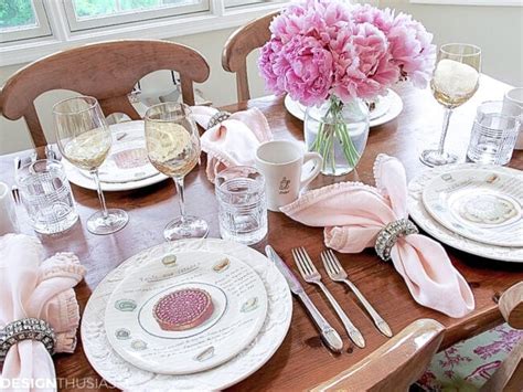 10 Tabletop Tips: Simple but Lovely Table Setting for Lunch