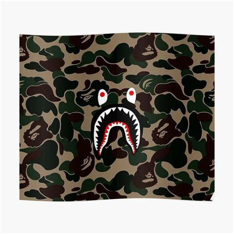 Bape Shark – Poster | Canvas Wall Art Print - John Sneaker