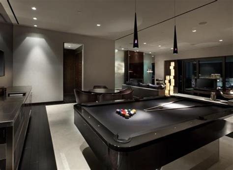 Billiards Room- I love playing billiards and this design looks perfect ...