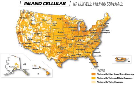 Coverage Map | Inland Cellular