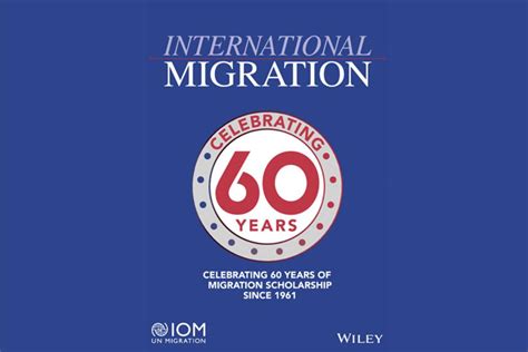 IOM Marks 60 Years of International Migration Journal | International ...