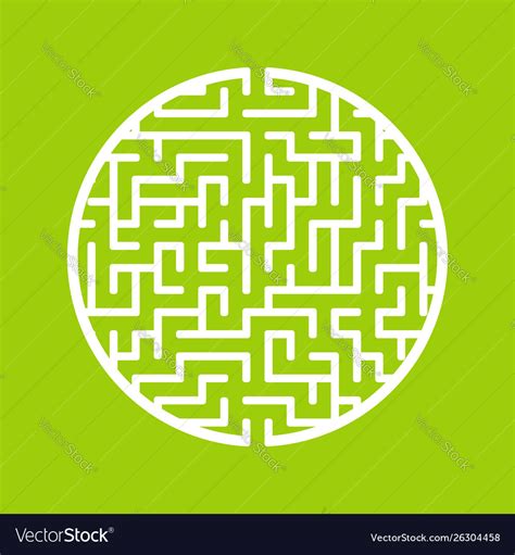 Abstract labyrinth game for kids puzzle Royalty Free Vector