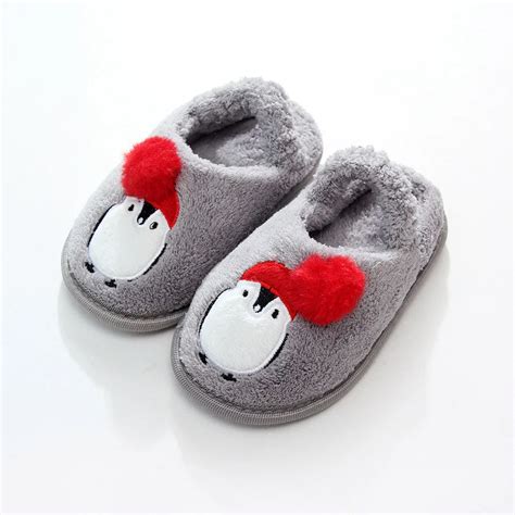 TELOTUNY Baby Winter Slippers thick warm Flock Toddler Slipper 0 4 ...