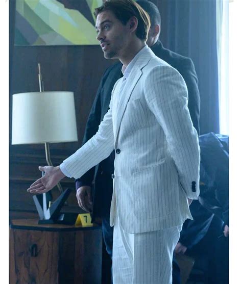 Prodigal Son Malcolm Bright White Suit | Tom Payne White Suit