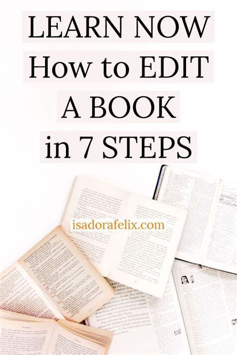 How to Edit a Book: Self-Editing Tips that Every Writer Needs | Editing ...