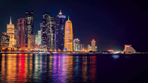 Corniche #Doha #Qatar @mhddaya #Qatrism | Qatar, Travel, Skyline