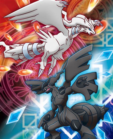 File:Reshiram Zekrom artwork.png - Bulbagarden Archives