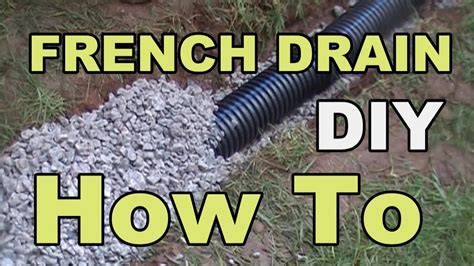 13 DIY French Drain-Learn How To Build A French Drain – The Self ...