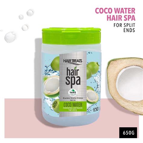 HAIR TREATS, Hair Spa Virgin Coco Water 650g | Watsons Philippines