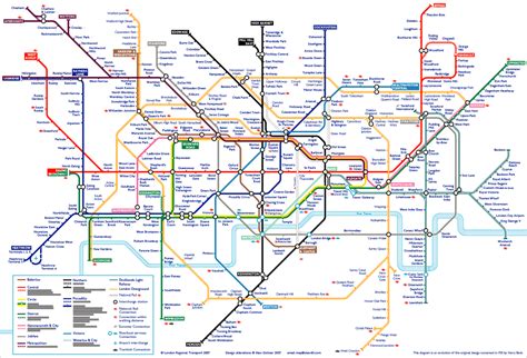 Printable London Tube Map