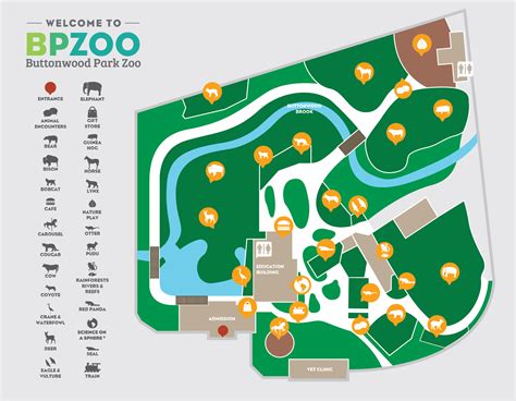 Zoo Map | The Buttonwood Park Zoo