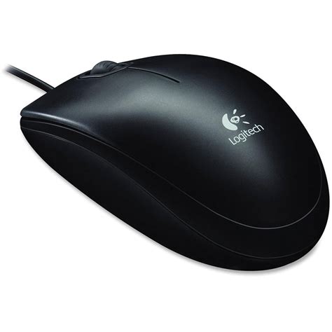 Logitech B100 Optical USB Mouse 910-001439 B&H Photo Video