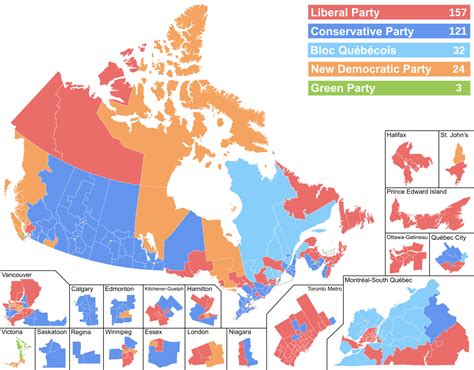 Results of the 2019 Canadian federal election by riding - Wikipedia