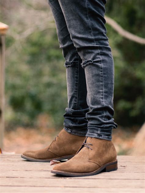 Scout | Cognac Suede | Chukka boots men, Chukka boots outfit, Mens ...