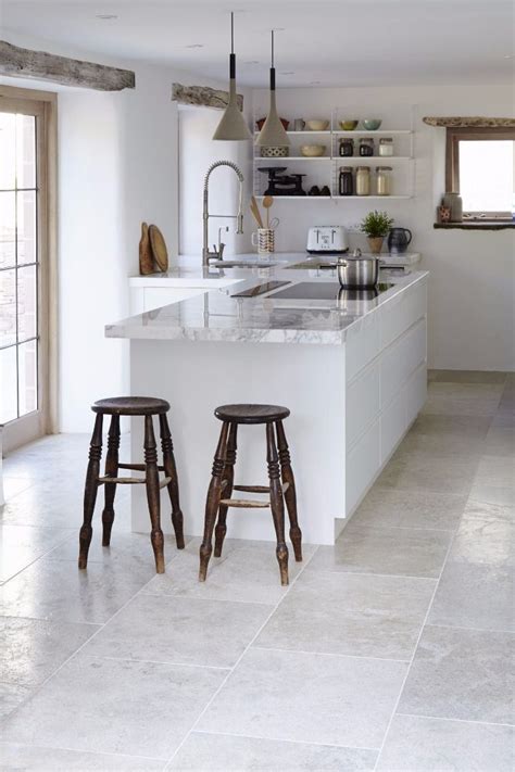 White Tile Floor Kitchen Ideas – Flooring Site