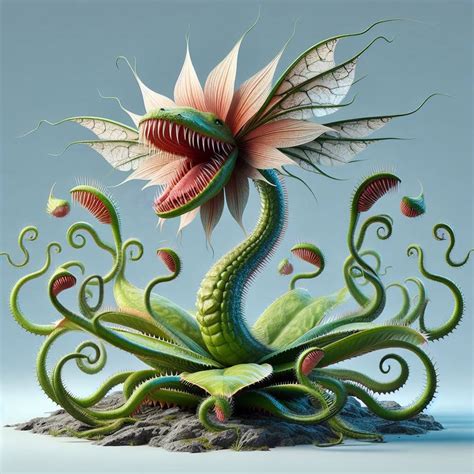 Venus flytrap 2 (AI) by Mesjogge on DeviantArt