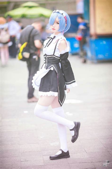 re zero rem cosplay cute maid | Cosplay World | Pinterest | Zero ...