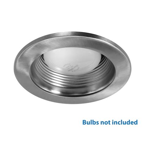 Nicor Lighting 19501X 3-in Nickel Baffle Recessed Light Trim 19501NK at ...