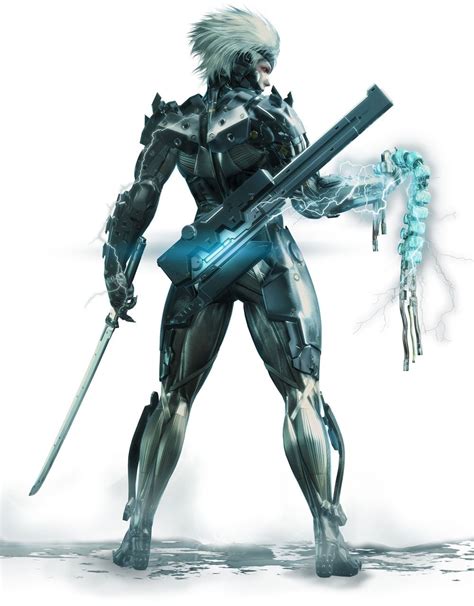 Raiden Holding Spine - Characters & Art - Metal Gear Rising ...