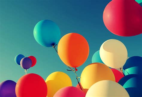 Colorful balloons, Celebrations, Landscape, HD Wallpaper | Rare Gallery