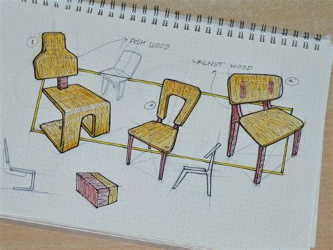 Furniture design sketches by Kshitij Gangurde on Dribbble