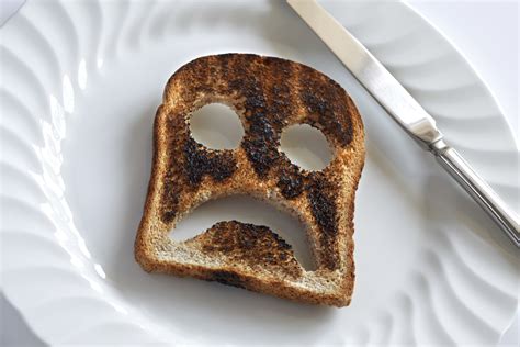 sad burnt toast Blank Template - Imgflip