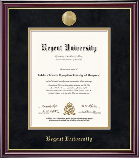 University Diploma Frames