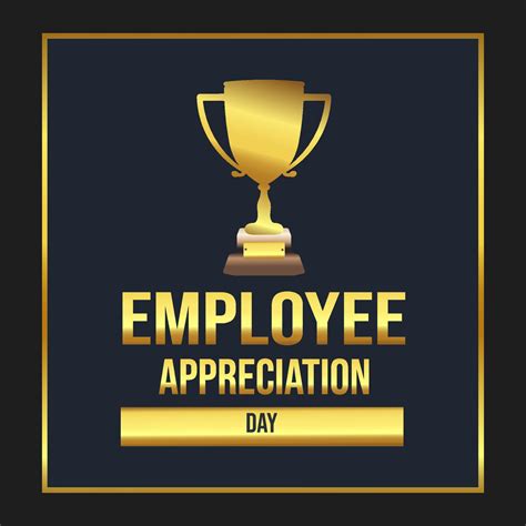 Employee Appreciation Day. vector template for banner 17578814 Vector ...