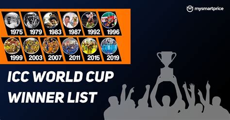 ICC Cricket World Cup Winners List (1975 to 2023): A Look at All ...